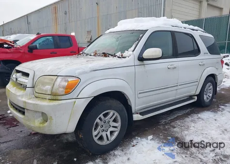 2006 Toyota Sequoia Limited V8 from USA, damaged, VIN 5TDZT38A86S271004